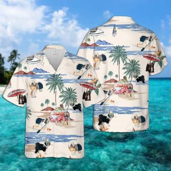 Tibetan Terrier Summer Beach Hawaiian Shirt, Dog Beach Short Sleeve Hawaiian Shirt Summer Gifts | Newhawaiianshirts UK