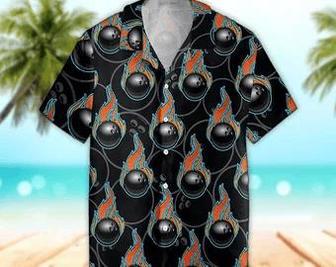 Unisex Bowling Hawaiian Shirt Bowling Button Up Shirt Tropical Hawaiian Shirt, Aloha Hawaiian Shirt Short Sleeve Hawaiian Summer Gifts | Newhawaiianshirts DE