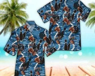 Unisex Bowling Shirt Bowling Clothing For Bowling Lovers Tropical Hawaiian Shirt, Aloha Hawaiian Shirt Short Sleeve Hawaiian Summer Gifts | Newhawaiianshirts DE