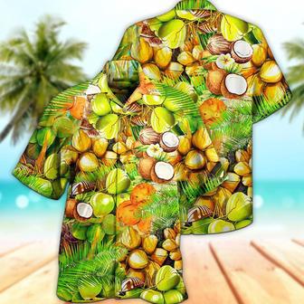 Unisex Coconut Lover Hawaiian Shirt For Men, Aloha Hawaiian Shirt Short Sleeve Hawaiian Summer Gifts | Newhawaiianshirts DE