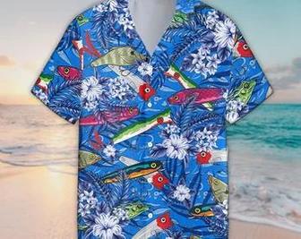 Unisex Colorful Fish Hawaiian Shirt For Men & Women, Aloha Hawaiian Shirt Short Sleeve Hawaiian Summer Gifts | Newhawaiianshirts UK