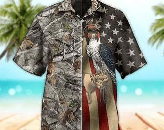 Unisex Falconry Hunting Hawaiian Shirt For Men, Aloha Hawaiian Shirt Short Sleeve Hawaiian Summer Gifts | Newhawaiianshirts UK