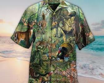 Unisex Hunting The Man The Myth Legenda Hawaiian Shirt For Men, Aloha Hawaiian Shirt Short Sleeve Hawaiian Summer Gifts | Newhawaiianshirts