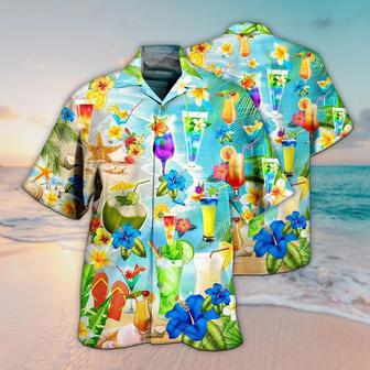 Unisex Print Short Sleeves Tropical Fruits Hawaiian Shirt For Men, Aloha Hawaiian Shirt Short Sleeve Hawaiian Summer Gifts | Newhawaiianshirts AU