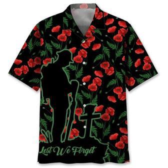 Veteran And Cross Hawaiian Shirt Summer Gifts | Newhawaiianshirts UK