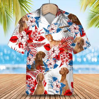 Vizsla Hawaiian Shirt - Gift For Summer, Summer Aloha Shirt, Hawaiian Shirt For Men And Women Summer Gifts | Newhawaiianshirts UK