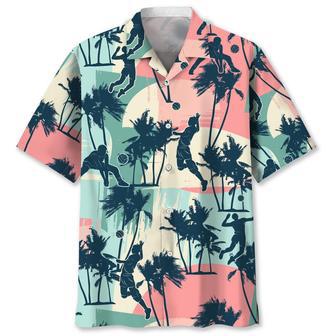 Volleyball Color Beach Hawaiian Shirt Summer Gifts | Newhawaiianshirts UK