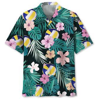 Volleyball Tropical Hawaiian Shirt Summer Gifts | Newhawaiianshirts UK