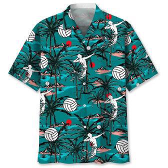 Volleyball Vintage Hawaiian Shirt Summer Gifts | Newhawaiianshirts UK