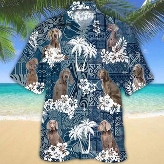 Weimaraner Hawaiian Shirt Summer Gifts | Newhawaiianshirts UK