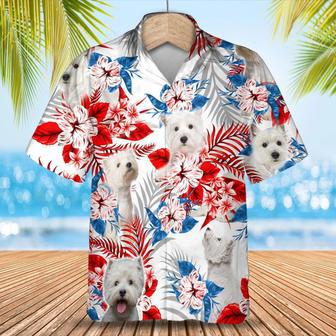 West Highland White Terrier Hawaiian Shirt - Gift For Summer, Summer Aloha Shirt, Hawaiian Shirt For Men And Women Summer Gifts | Newhawaiianshirts CA