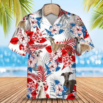 Whippet Hawaiian Shirt - Gift For Summer, Summer Aloha Shirt, Hawaiian Shirt For Men And Women Summer Gifts | Newhawaiianshirts UK