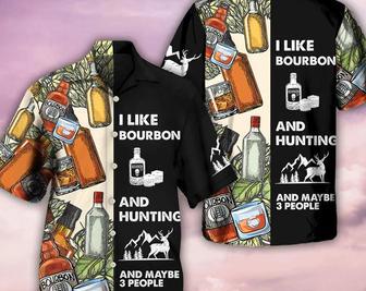 Wine Hunting I Like Bourbon - Hawaiian Shirt, Beach Party Matching Shirt For Men/Women, Hawaiian Set Gift, Hawaii Shirt Party Summer. Summer Gifts | Newhawaiianshirts AU