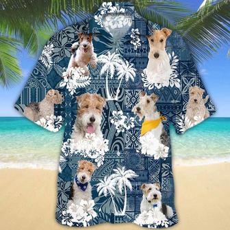 Wire Fox Terrier Hawaiian Shirt Summer Gifts | Newhawaiianshirts UK