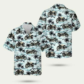 1939 Crocker Big Tank Motorcycle Hawaiian Shirt | Newhawaiianshirts AU