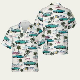 1957 Chevy Bel Air Coupe Tribute Hawaiian Shirt | Newhawaiianshirts