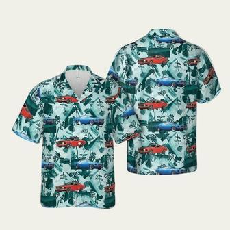 1970 Ford Mustang Hawaiian Shirt | Newhawaiianshirts AU