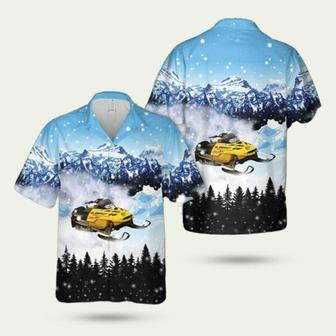 2000 Skidoo Snowmobile Hawaiian Shirt | Newhawaiianshirts DE