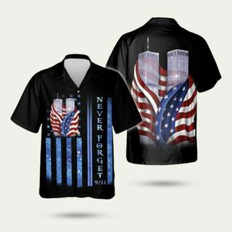 911 Never Forget Memorial Hawaiian Shirt | Newhawaiianshirts DE