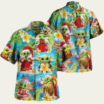 A Merry Christmas I Wish You Star Wars Yoda Hawaiian Shirt | Newhawaiianshirts UK