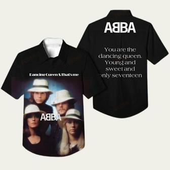 Abba Dancing Queen Album Floral Hawaiian Shirt | Newhawaiianshirts