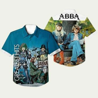 Abba Greatest Hits Album Cover Hawaiian Shirt | Newhawaiianshirts