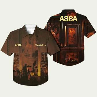 Abba The Visitors All Over Print Tropical Hawaiian Shirt | Newhawaiianshirts