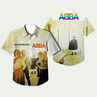 Abba Waterloo Album Cover Style Summer Hawaiian Shirt | Newhawaiianshirts