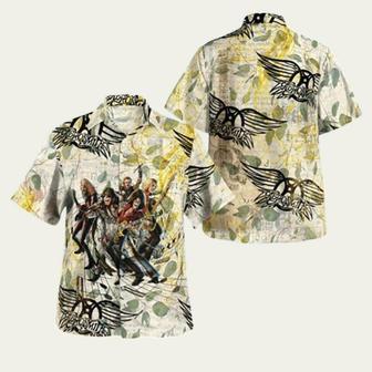 Aerosmith Band Summer Gift Hawaiian Shirt | Newhawaiianshirts CA