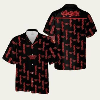 Aerosmith Music Band Logo Hawaiian Shirt | Newhawaiianshirts CA