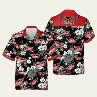 Aerosmith Rock Band Hawaiian Shirt | Newhawaiianshirts DE