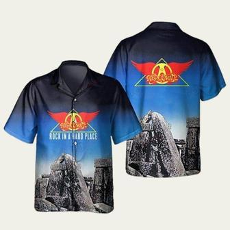 Aerosmith Rock In A Hard Place 1982 Album Hawaiian Shirt | Newhawaiianshirts DE