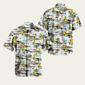 Airbaltic Fokker Coconut Hawaiian Shirt | Newhawaiianshirts CA