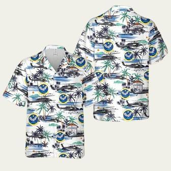 Alaska Airlines National Guard Rescue Squadron Hawaiian Shirt | Newhawaiianshirts CA