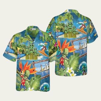 Alien Tropical Summer Hawaiian Shirt | Newhawaiianshirts UK