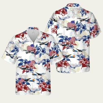 Allegiant Air Boeing 757 204 Of July Hawaiian Shirt | Newhawaiianshirts UK