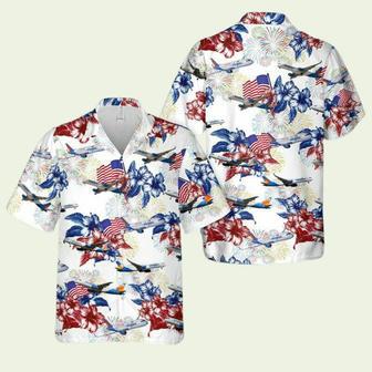 Allegiant Air Boeing 757 Of July Independence Day Hawaiian Shirt | Newhawaiianshirts UK