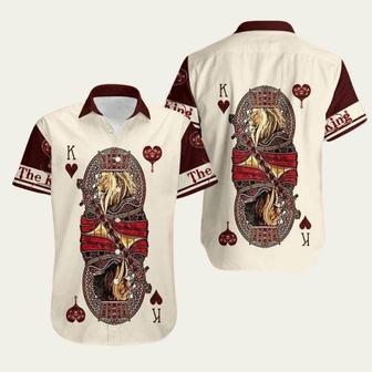 Aloha King Poker Heart Hawaiian Shirt | Newhawaiianshirts UK