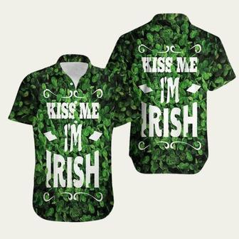 Aloha Kiss Me Im Irish Hawaiian Shirt | Newhawaiianshirts UK