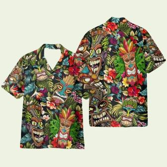 Amazing Aloha Tiki Tiki Summer Hawaiian Shirt | Newhawaiianshirts AU