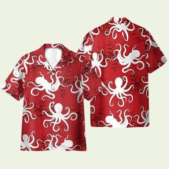 Amazing Octopus Funny Hawaiian Shirt | Newhawaiianshirts AU