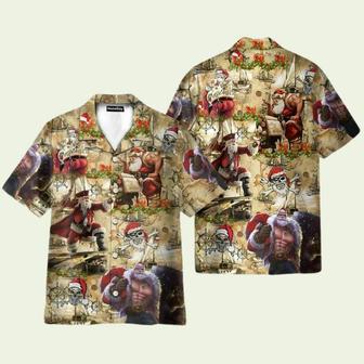 Amazing Pirate Santa Claus Hawaiian Shirt | Newhawaiianshirts CA