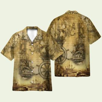 Amazing Sailing Ship Into The Sea To Find Your Soul Hawaiian Shirt | Newhawaiianshirts DE