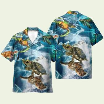 Amazing Sea Turtle Hawaiian Shirt | Newhawaiianshirts