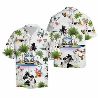 American Bulldog Vacation Hawaiian Shirt | Newhawaiianshirts AU