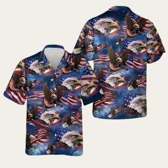 American Eagle Best Patriotic Of July Hawaiian Shirt | Newhawaiianshirts AU