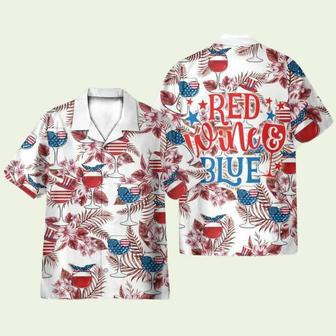 American Red Wine Hawaiian Shirt | Newhawaiianshirts AU