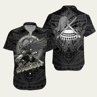 American Samoa Polynesian Eagle Hawaiian Shirt | Newhawaiianshirts AU