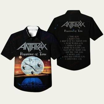 Anthrax Band Persistence Of Time Hawaiian Shirt | Newhawaiianshirts