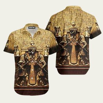 Anubis Ancient Egyptian Tropical Hawaiian Shirt | Newhawaiianshirts CA